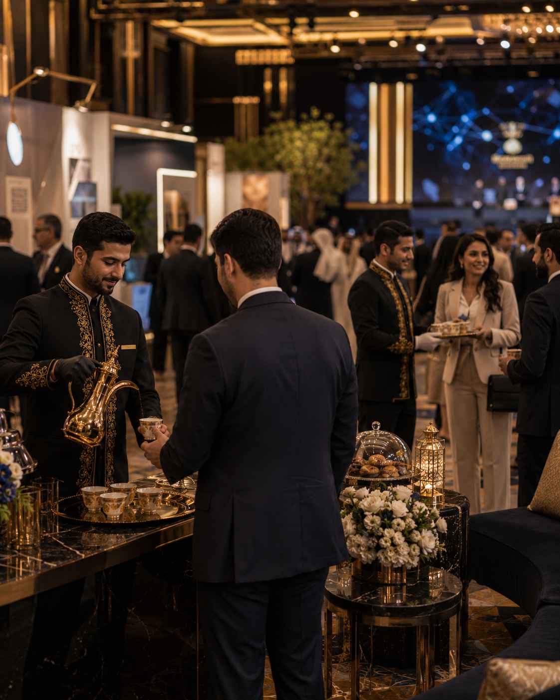 ضيافة المؤتمرات والمعارض
