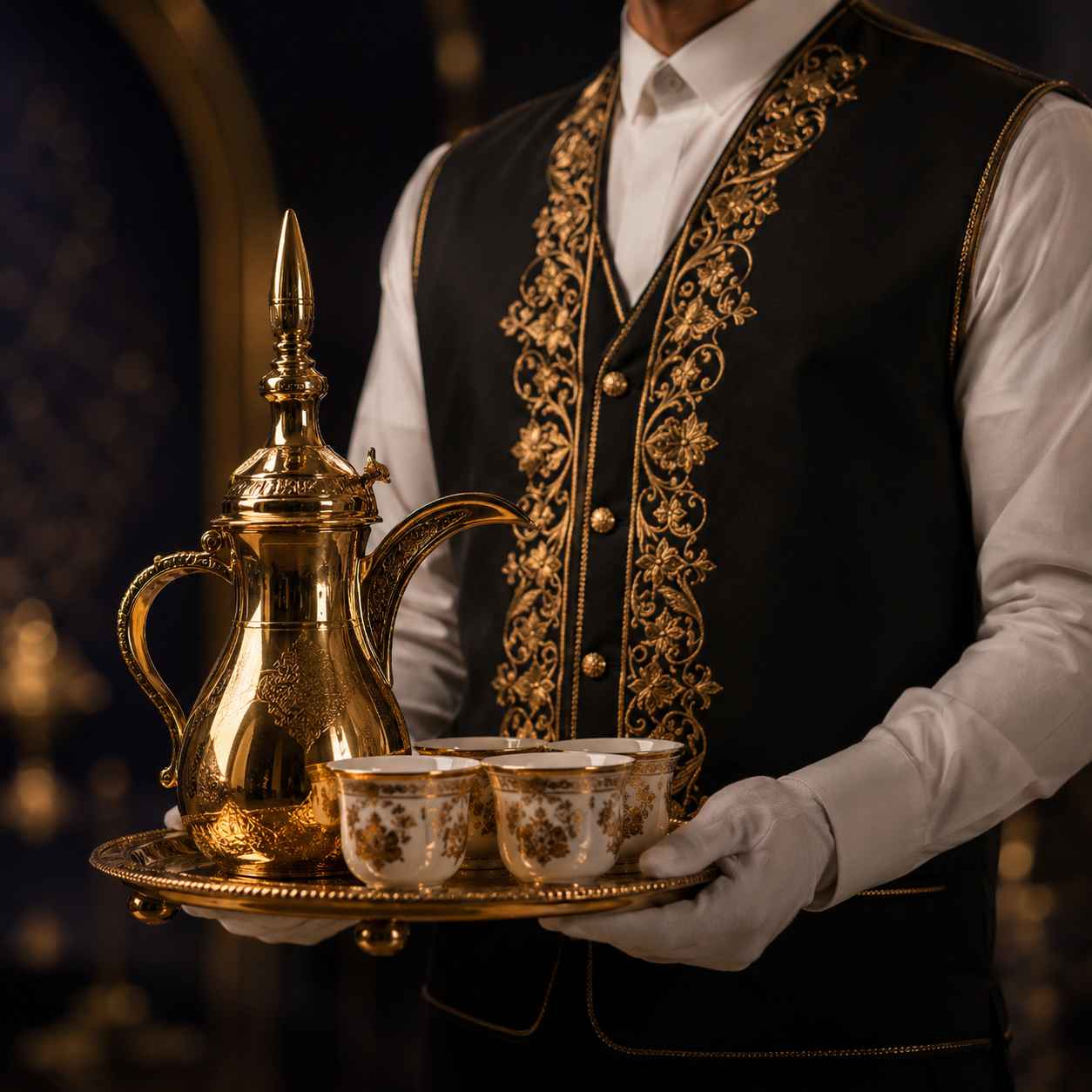 ضيافة عربية فاخرة